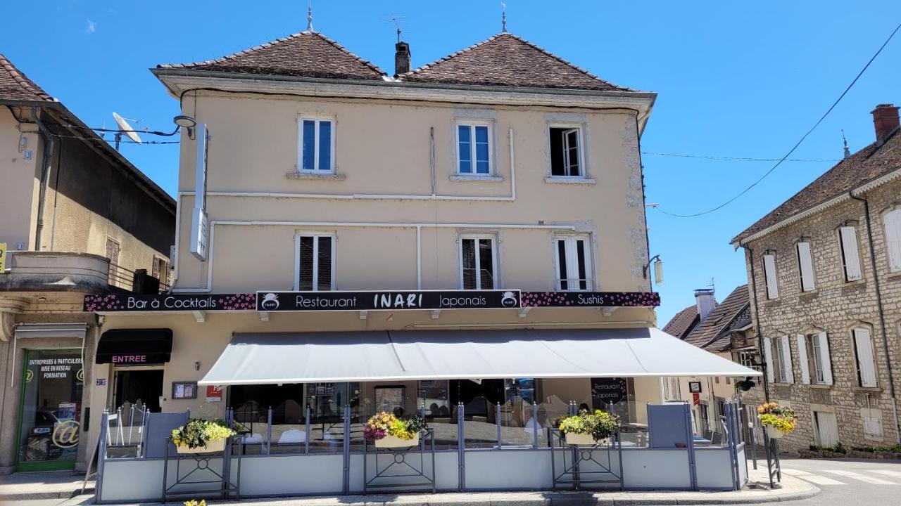 Le Sakura Hotel Morestel Exterior foto